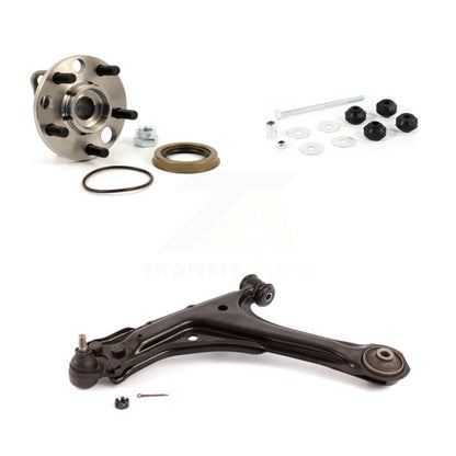Hub Bearing Lower Control Arm Link Front Left Kit For Chevrolet Cavalier Pontiac