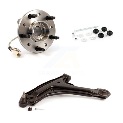 Hub Bearing Lower Control Arm Link Front Left Kit For Pontiac Grand Am Chevrolet
