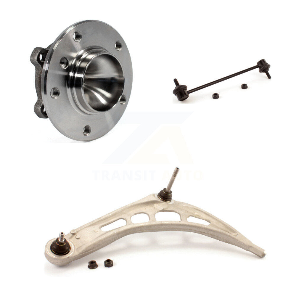 Bearing Lower Control Arm with BJ & Link Front Left Kit For 2006 BMW 325Ci 330Ci