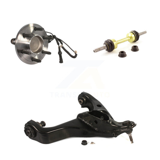 Bearing Lower Control Arm & Link Front Left Kit For Ford Expedition Lincoln RWD