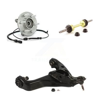 Hub Bearing Lower Control Arm & Link Front Left Kit For Ford Expedition Lincoln