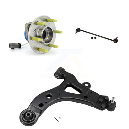 Hub Bearing Lower Control Arm Link Front Left Kit For Pontiac Montana Chevrolet