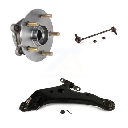 Hub Bearing Lower Control Arm Link Front Left Kit For Lexus RX350 RX450h RX350L