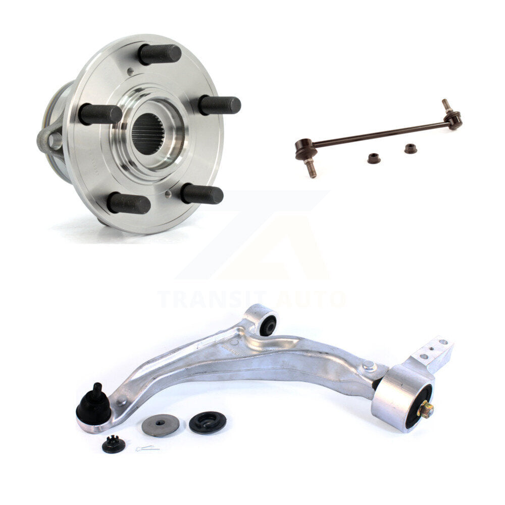 Bearing Lower Control Arm with BJ Link Front Left Kit For 2009-2015 Honda Pilot