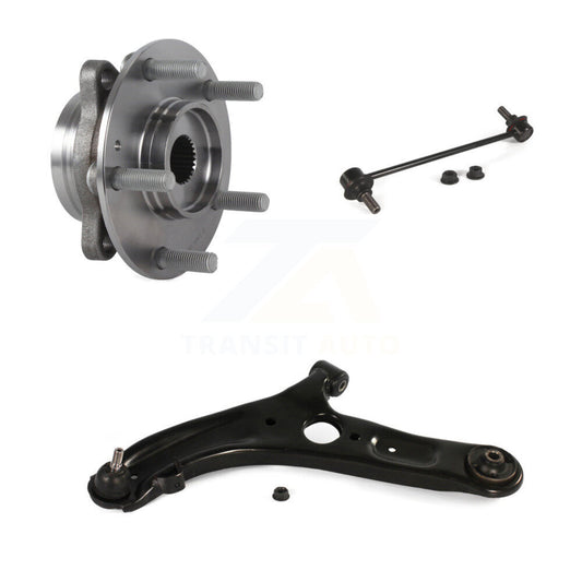Bearing Lower Control Arm & Link Front Left Kit For 2017 Hyundai Elantra GT Base