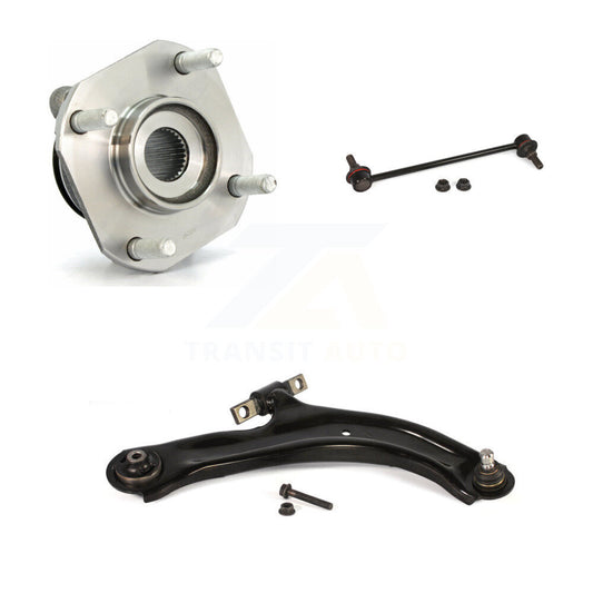Bearing Lower Control Arm & Link Front Left Kit For 2007-2012 Nissan Sentra 2.0L