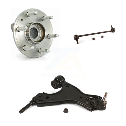 Hub Bearing Lower Control Arm & Link Front Left Kit For GMC Acadia Buick Enclave