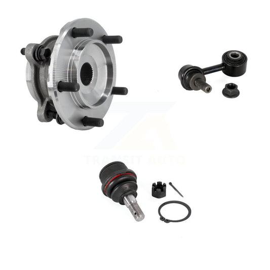 Hub Bearing Lower Ball Joint Link Front Right Kit For Toyota Tundra Sequoia 4WD