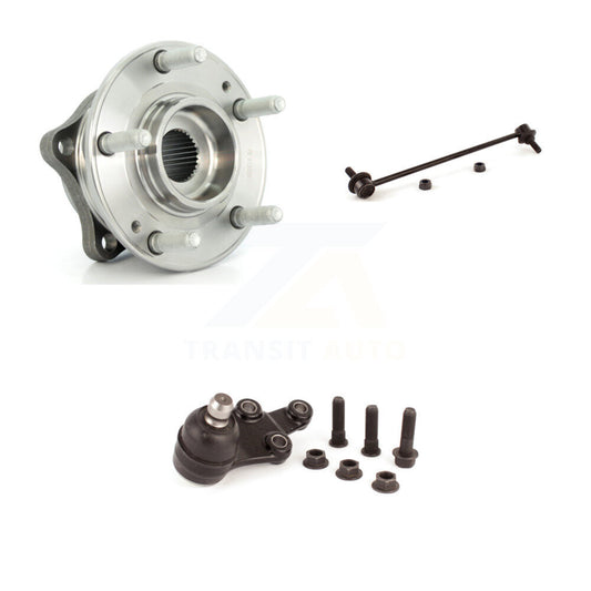 Hub Bearing Lower Ball Joint Link Front Right Kit For 2007-2012 Hyundai Veracruz