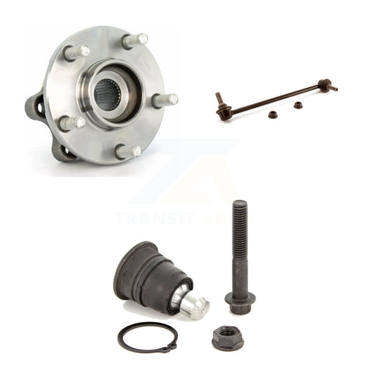 Bearing Lower Ball Joint & Sway Bar Link Front Right Kit For Nissan Murano Quest