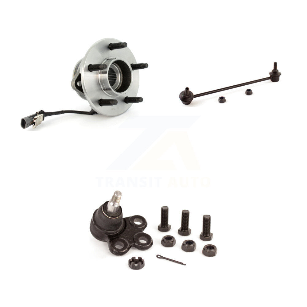 Bearing Lower Ball Joint & Link Front Right Kit For Saturn Vue Chevrolet Equinox