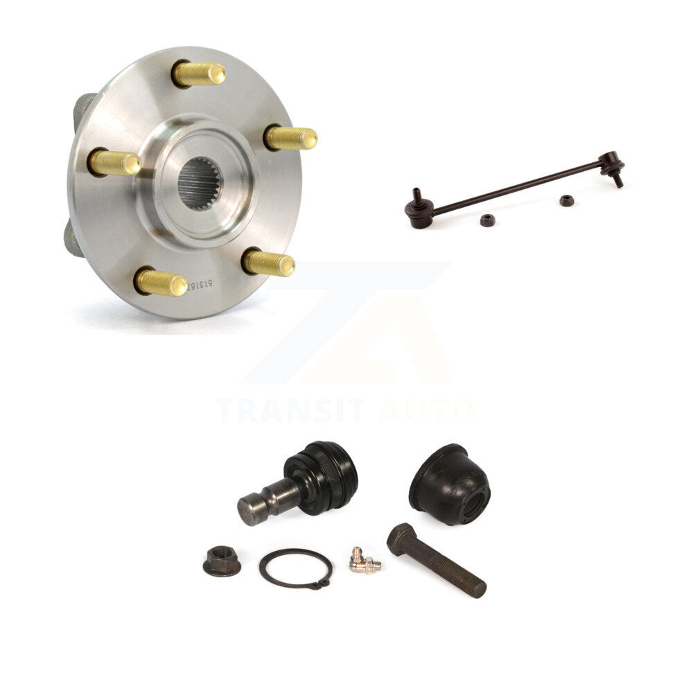 Bearing Lower Ball Joint & Link Front Right Kit For Chrysler Sebring Mitsubishi