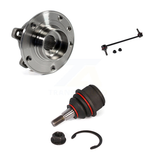 Bearing Lower Ball Joint & Sway Bar Stabilizer Link Front Kit For Jeep Cherokee