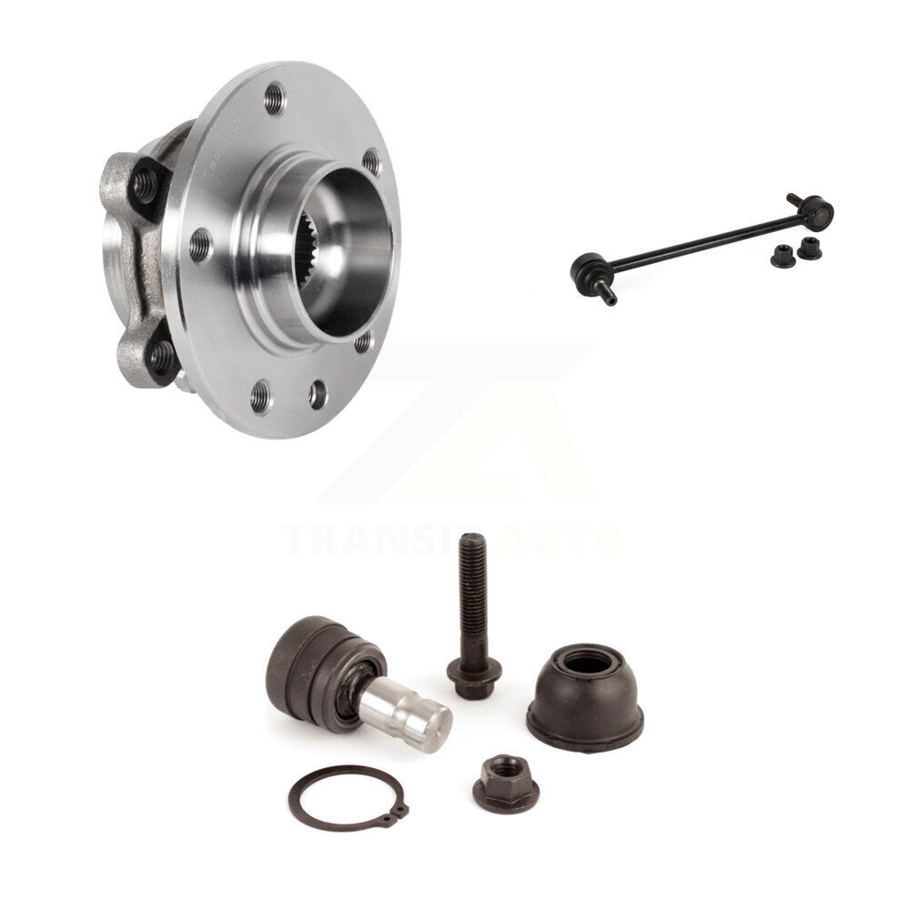 Hub Bearing Lower Ball Joint & Link Front Kit For 2017 Jeep Compass MP body code