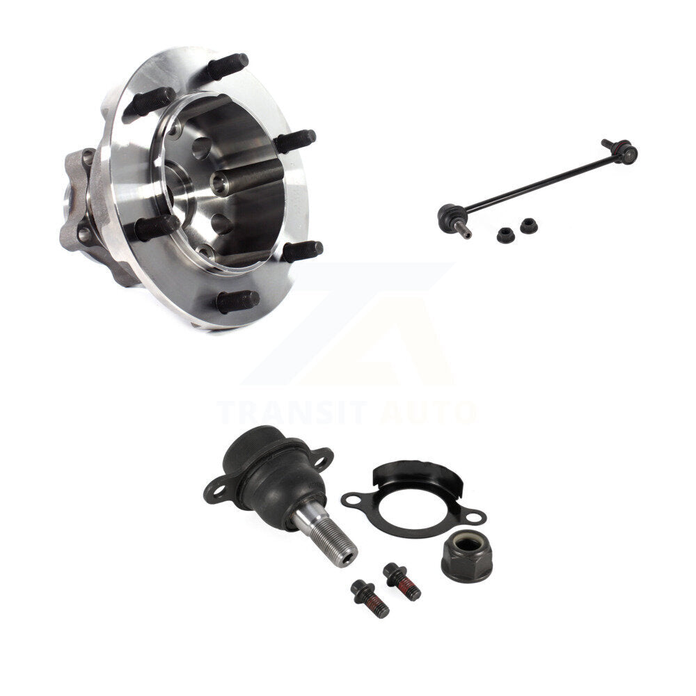 Hub Bearing Lower Ball Joint Link Front Kit For Ford Transit-350 HD Transit-250