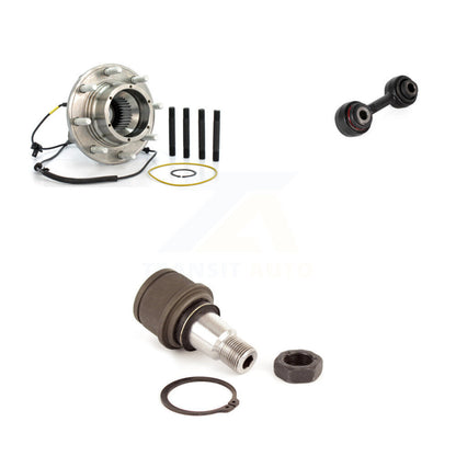 Hub Bearing Lower Ball Joint Link Front Kit For Ford F-350 Super Duty F-250 4WD