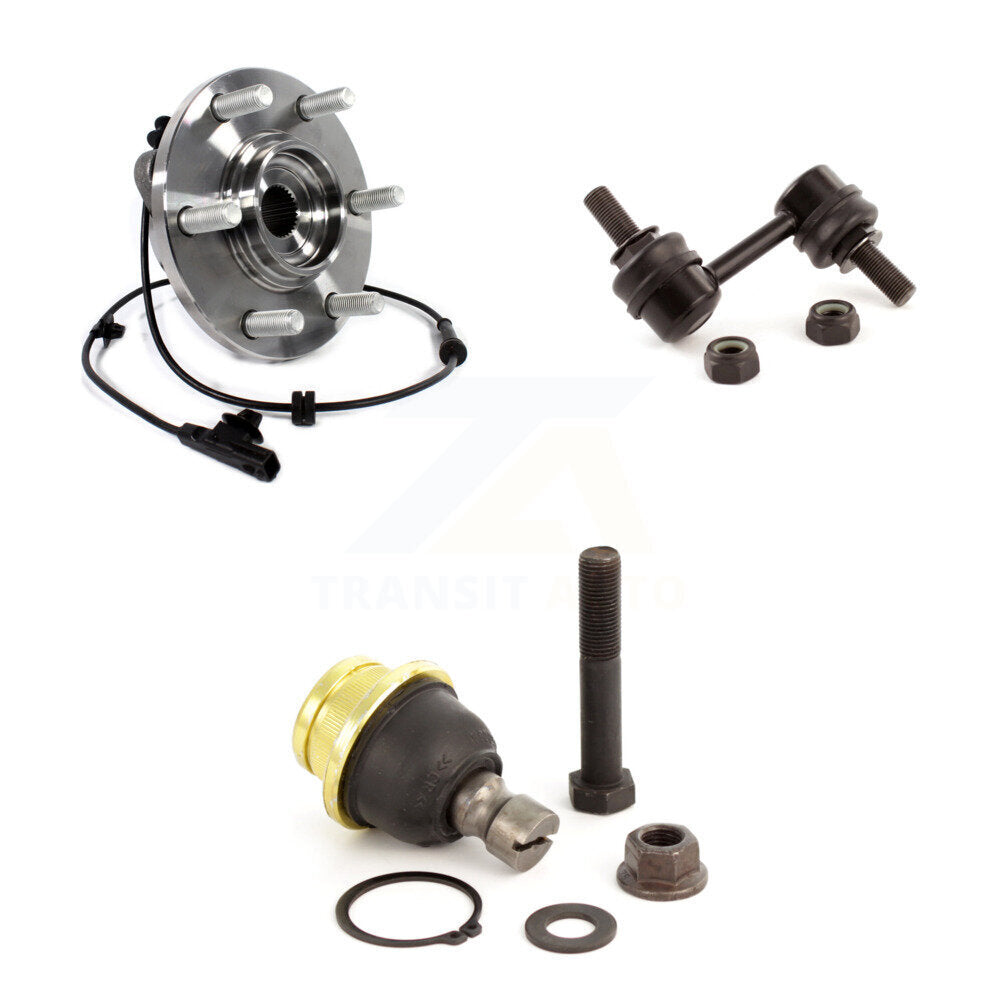 Hub Bearing Lower Ball Joint Link Front Kit For INFINITI QX80 Nissan Armada QX56