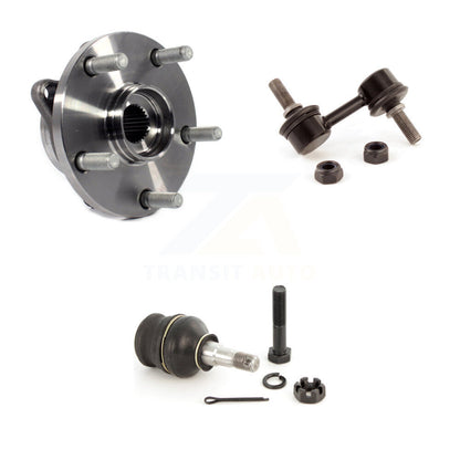 Hub Bearing Lower Ball Joint Sway Bar Link Front Kit For Subaru Impreza WRX STI