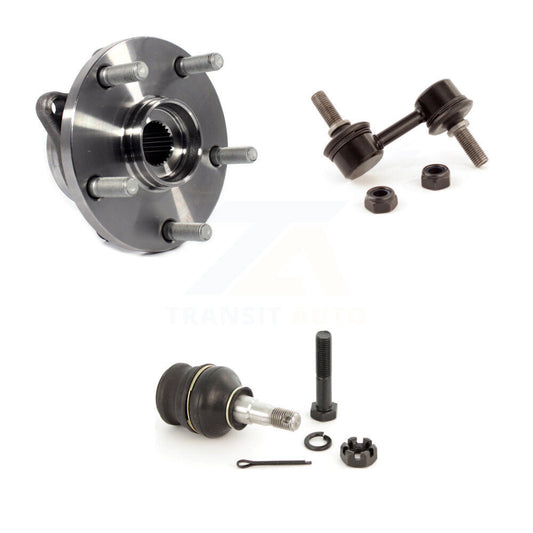 Hub Bearing Lower Ball Joint Sway Bar Link Front Kit For Subaru Impreza WRX STI