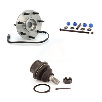 Hub Bearing Lower Ball Joint And Sway Bar Link Front Kit For Ford F-150 Heritage
