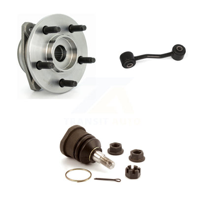 Bearing Lower Ball Joint & Sway Bar Link Front Kit For 2005 Jeep Liberty Non-ABS