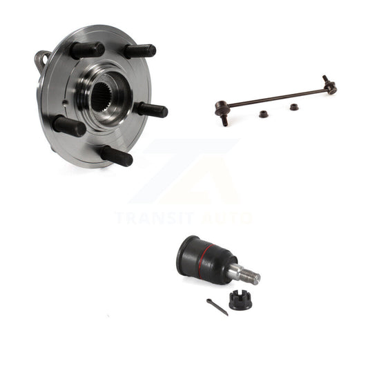Hub Bearing Lower Ball Joint Sway Bar Link Front Kit For 2011-2017 Honda Odyssey