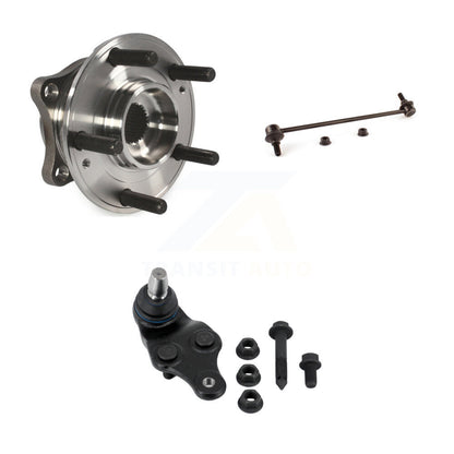 Hub Bearing Lower Ball Joint & Sway Bar Link Front Kit For 2015-2021 Kia Sedona