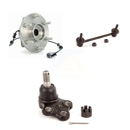 Hub Bearing Lower Ball Joint And Link Front Kit For 2004 Nissan Pathfinder LE SE
