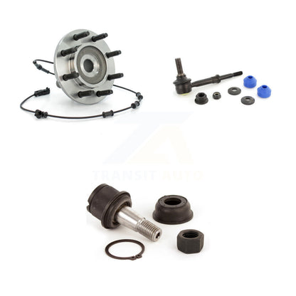 Hub Bearing Lower Ball Joint And Sway Bar Link Front Kit For Dodge Ram 1500 3500