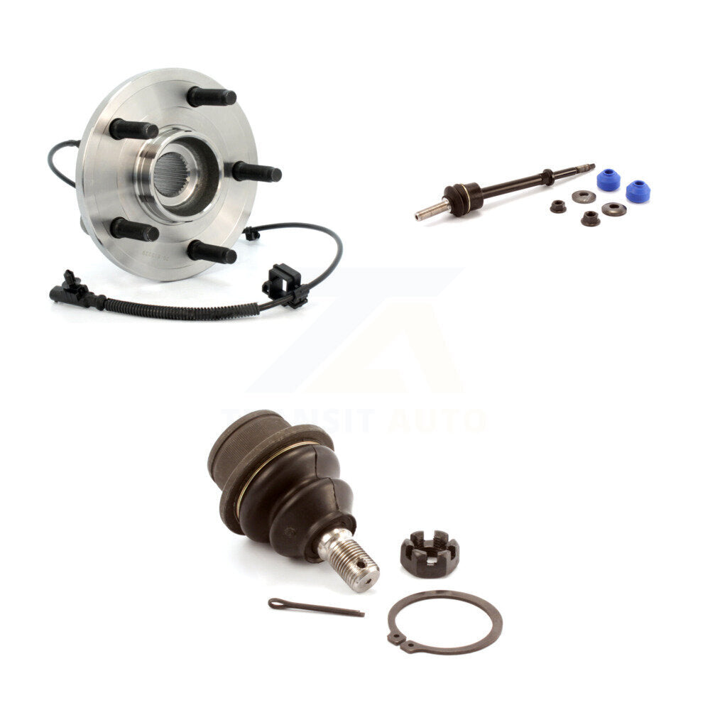 Bearing Lower Ball Joint & Link Front Kit For Dakota Dodge Ram Mitsubishi Raider