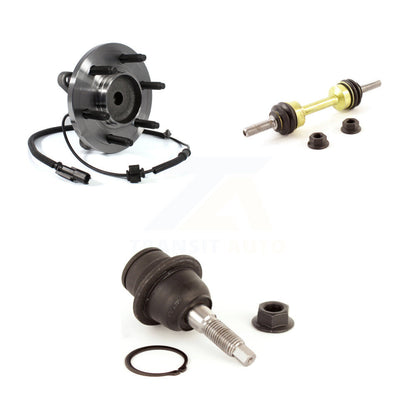 Hub Bearing Lower Ball Joint & Link Front Kit For Ford F-150 Expedition Lincoln