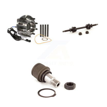 Hub Bearing Lower Ball Joint & Sway Bar Link Front Kit For Ford F-450 Super Duty