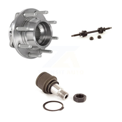 Hub Bearing Lower Ball Joint Link Front Kit For Ford F-350 Super Duty F-250 4WD