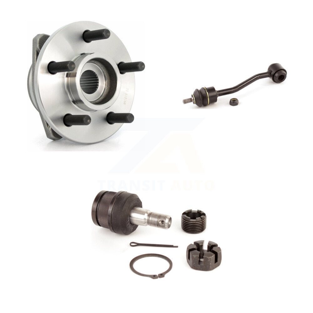 Bearing Lower Ball Joint Sway Bar Stabilizer Link Front Kit For Jeep Wrangler TJ