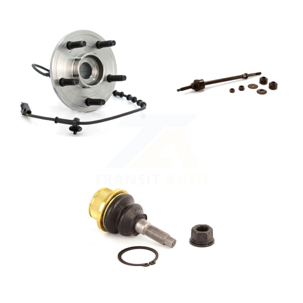 Bearing Lower Ball Joint Link Front Kit For Dodge Ram 1500 4WD with 4-Wheel ABS