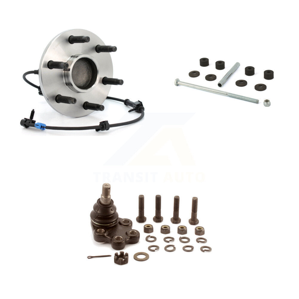 Bearing Lower Ball Joint Link Front Kit For Chevrolet Silverado 1500 GMC Sierra
