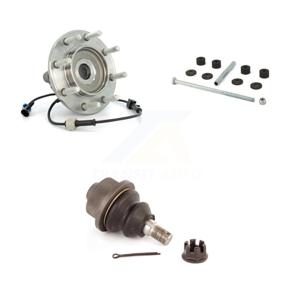 Bearing Lower Ball Joint Link Front Kit For Chevrolet GMC Sierra 3500 Silverado
