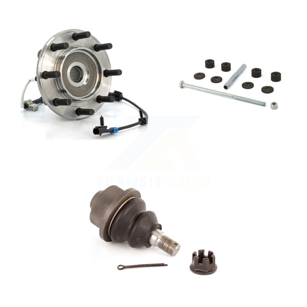 Bearing Lower Ball Joint Link Front Kit For Chevrolet GMC Sierra 3500 Silverado