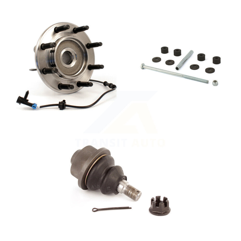 Bearing Lower Ball Joint Link Front Kit For Chevrolet GMC Sierra 2500 HD 3500 H2