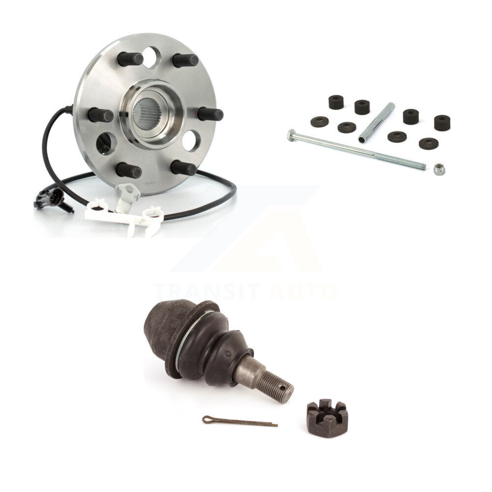 Bearing Assembly Lower Ball Joint Sway Bar Link Front Kit For Cadillac Escalade