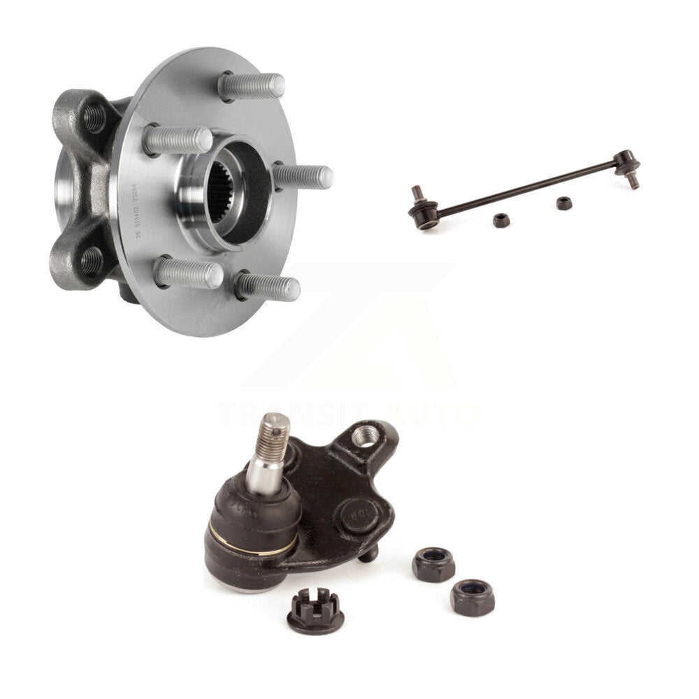 Bearing Lower Ball Joint Link Front Kit For 2019 Toyota Corolla Sedan with 2.0L