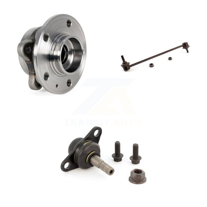 Hub Bearing Lower Ball Joint & Sway Bar Stabilizer Link Front Kit For Volvo XC90