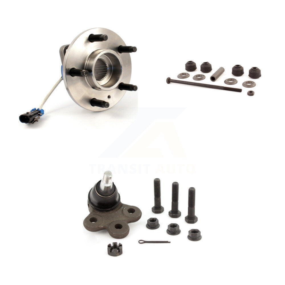 Hub Bearing Lower Ball Joint Link Front Kit For Buick LeSabre Pontiac Bonneville