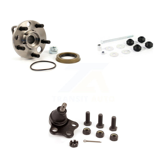 Bearing Lower Ball Joint & Link Front Kit For Chevrolet Cavalier Pontiac Sunfire
