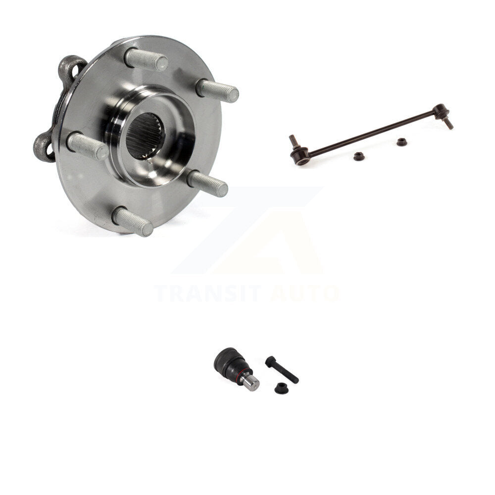 Hub Bearing Lower Ball Joint Sway Bar Stabilizer Link Front Kit For Mazda CX-5 6