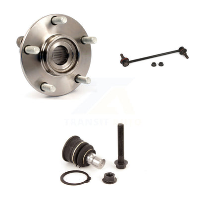 Hub Bearing Lower Ball Joint And Link Front Kit For 2007-2012 Nissan Sentra 2.5L
