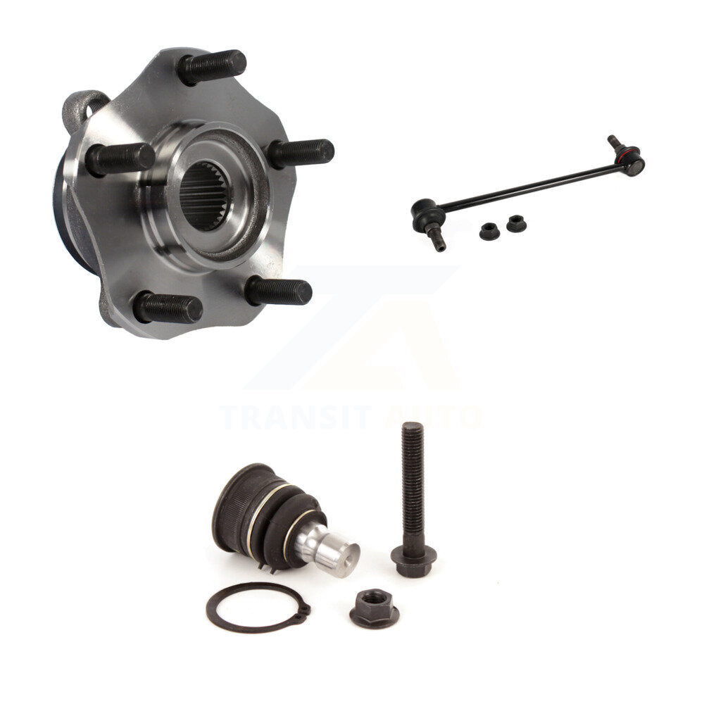 Bearing Lower Ball Joint & Link Front Kit For Nissan Sentra NV200 LEAF Chevrolet