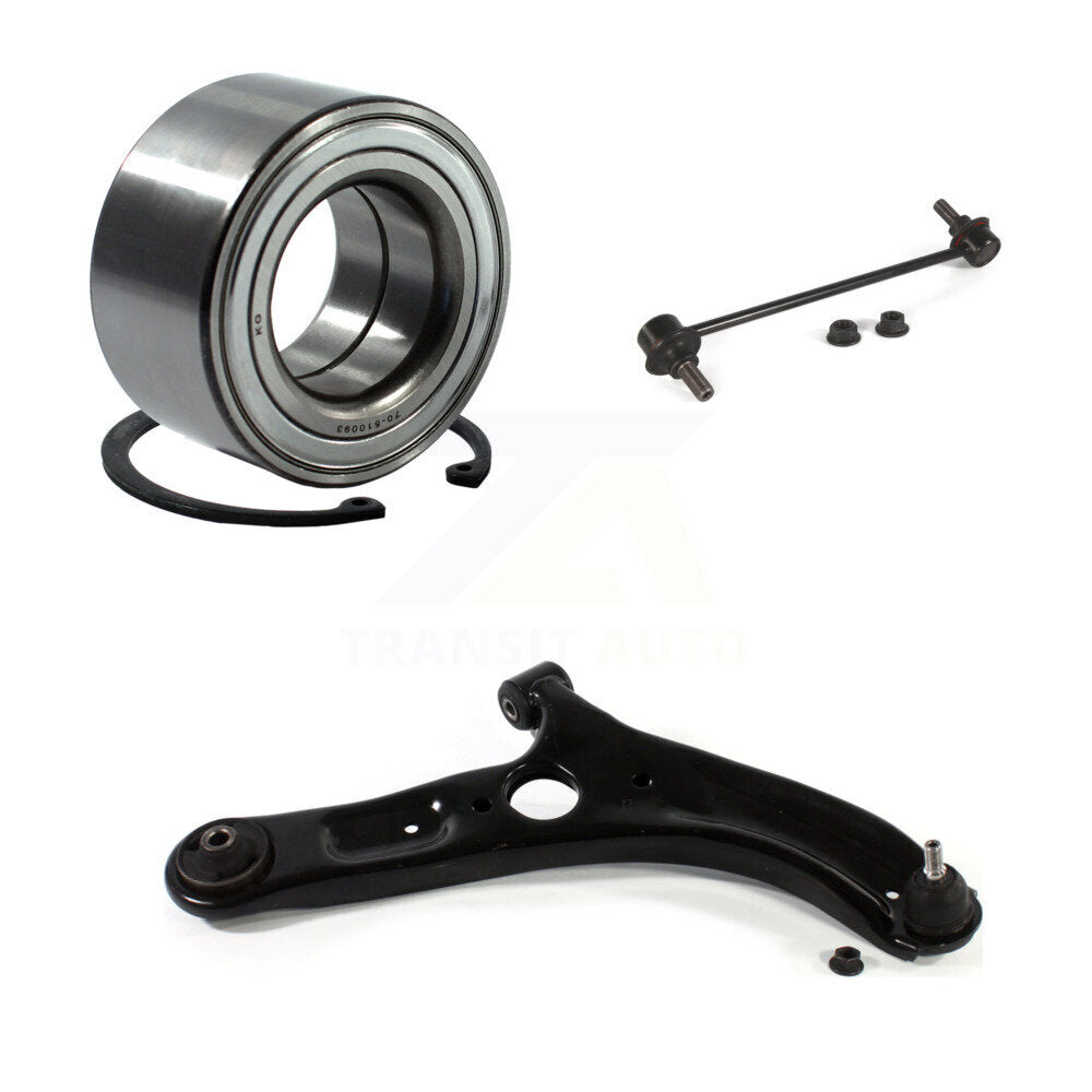 Bearing Lower Control Arm with BJ Link Front Right Kit For Kia Forte Forte5 Koup