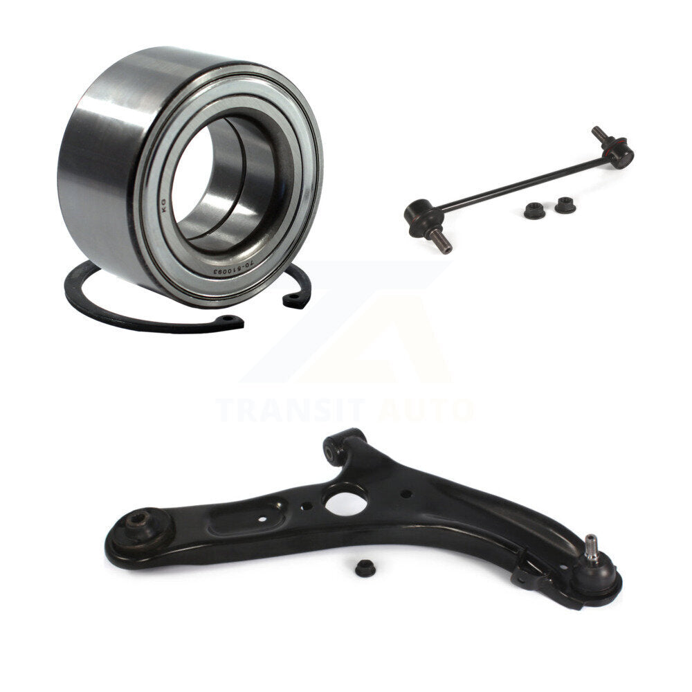 Bearing Lower Control Arm & Link Front Right Kit For Hyundai Elantra GT Veloster