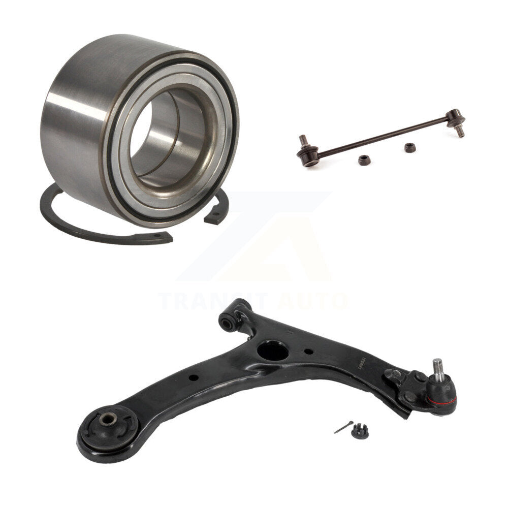 Bearing Lower Control Arm w/ Ball Joint Link Front Right Kit For Toyota Corolla
